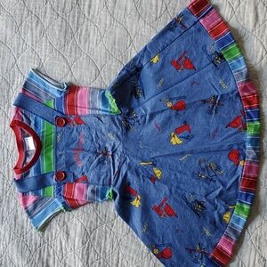 Girls Chucky Costume size 5-6t